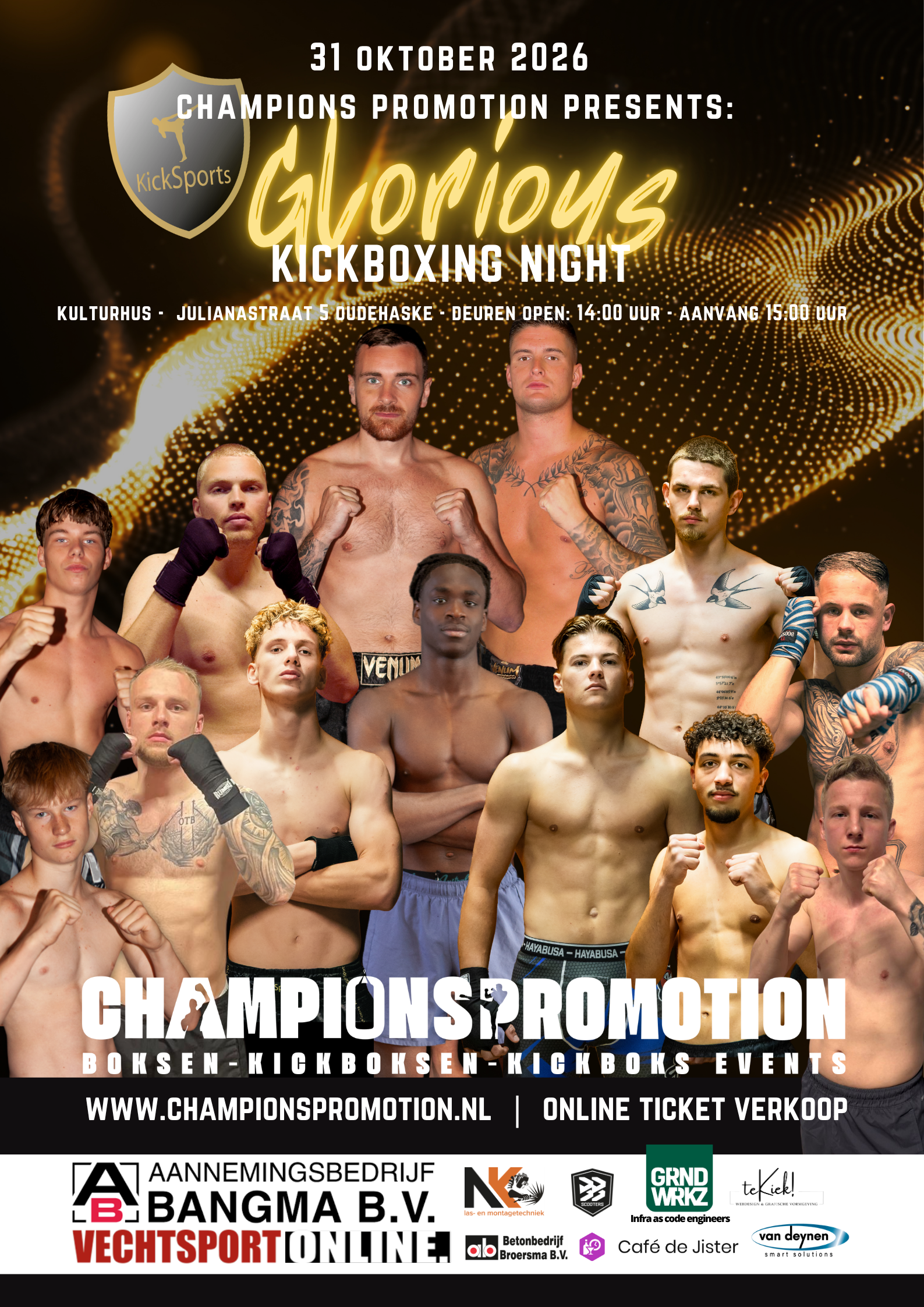 glorieus kickboxing night